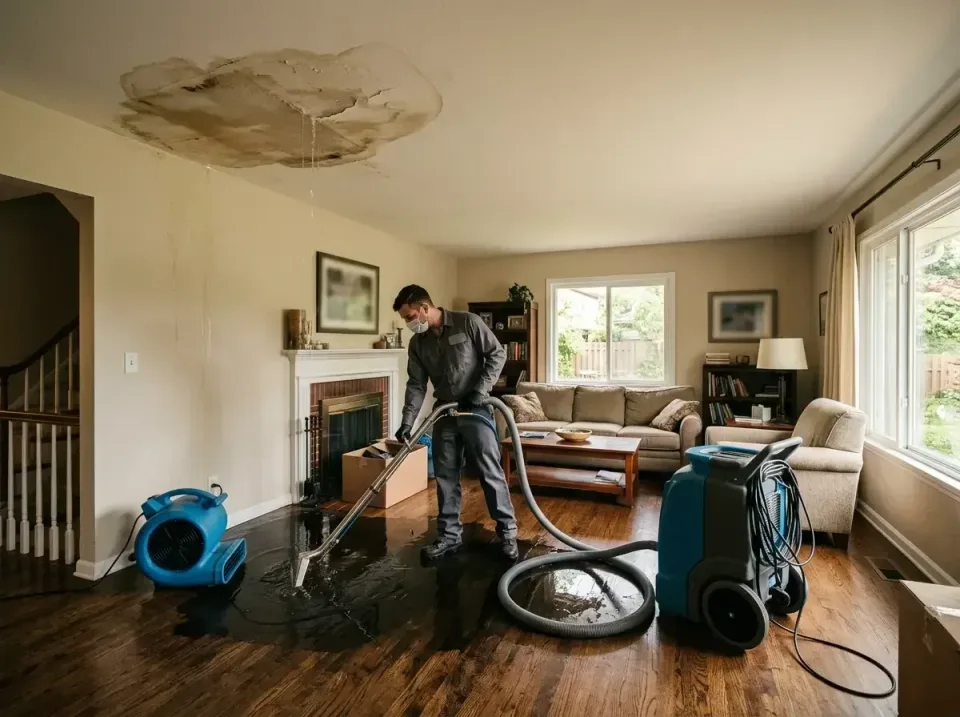 attic-pipe-burst-ceiling-drip-008 — frequently asked questions, Water Damage Restoration & Carpet Care in Mount Arlington, NJ